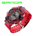 2019 SANDA 799 3 Brand Fashion Watch Men G Style Army Military Shock Wristwatches Luxury Analog Digital Sports Watches